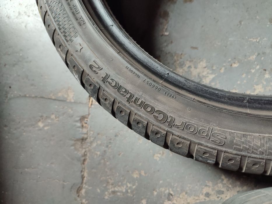 Шини R19 255/40 Continental SportContact2 літо комплект