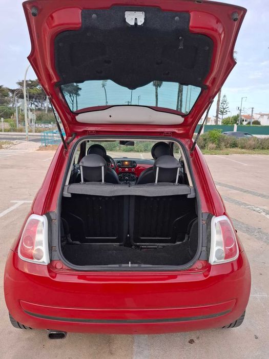 Fiat 500 vermelho