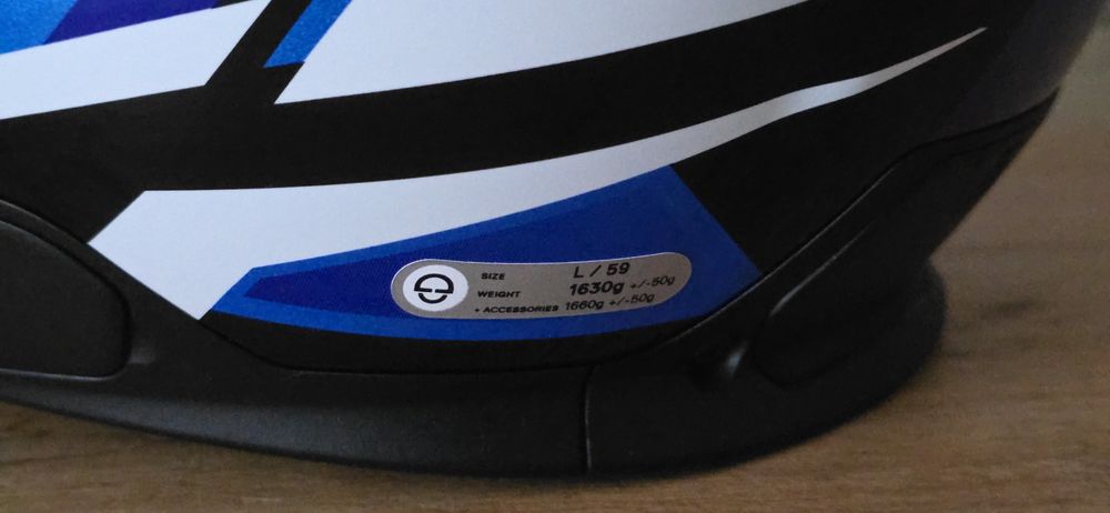 Kask szczękowy Schuberth C5 ZENITH BLUE rozm. L - 07.04.2026