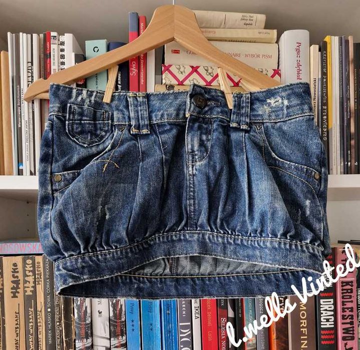 Minispódnica jeansowa XS