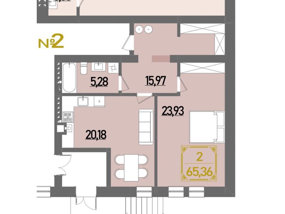 Продаж 1-кімнатної квартири в ЖК "Brugge".Можливе розтемінування!