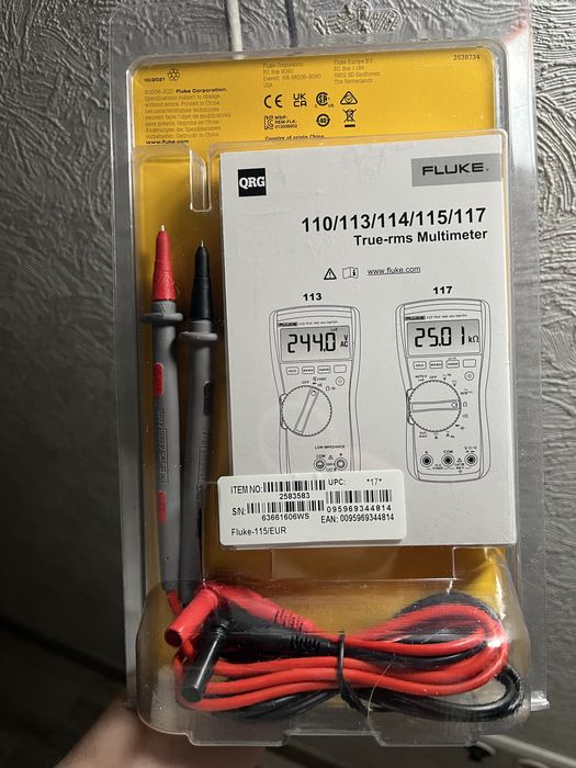 Мультиметр Fluke 115