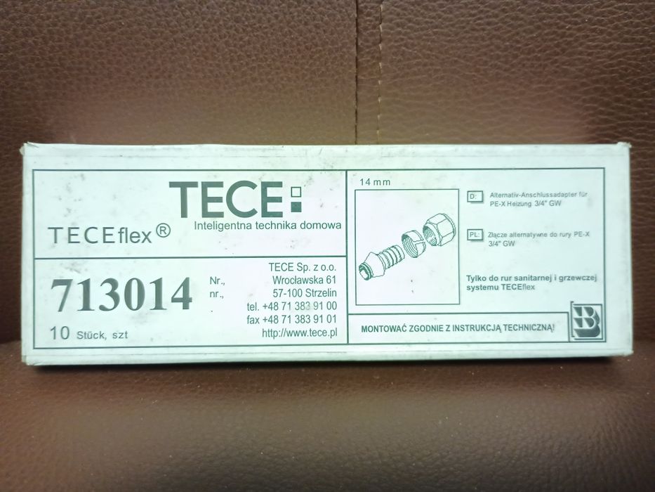 Złącze do rur 3/4 TECE, 10 sztuk