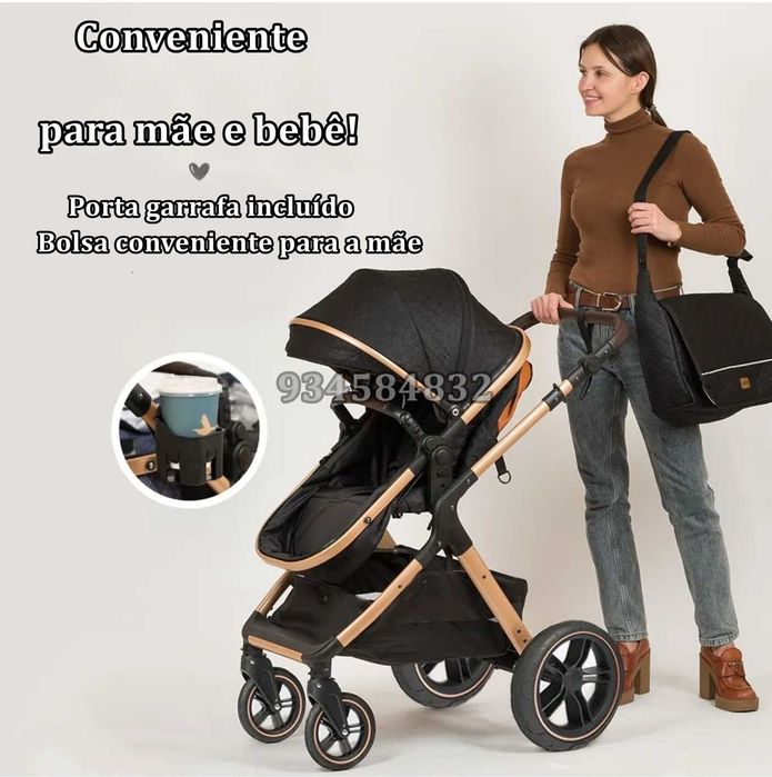 * CARRINHO DE BEBÉ TRIO * 3 em 1 * NOVOS * Oportunidade + Ofertas *