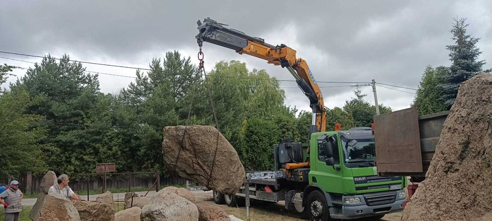 USŁUGI TRANSPORTOWE HDS o mocy (13 Ton)  ładunki do 11m Dźwig