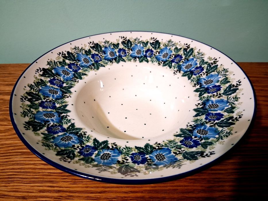 Talerz do spaghetti 25cm GAT1 Ceramika Artystyczna Boleslawiec