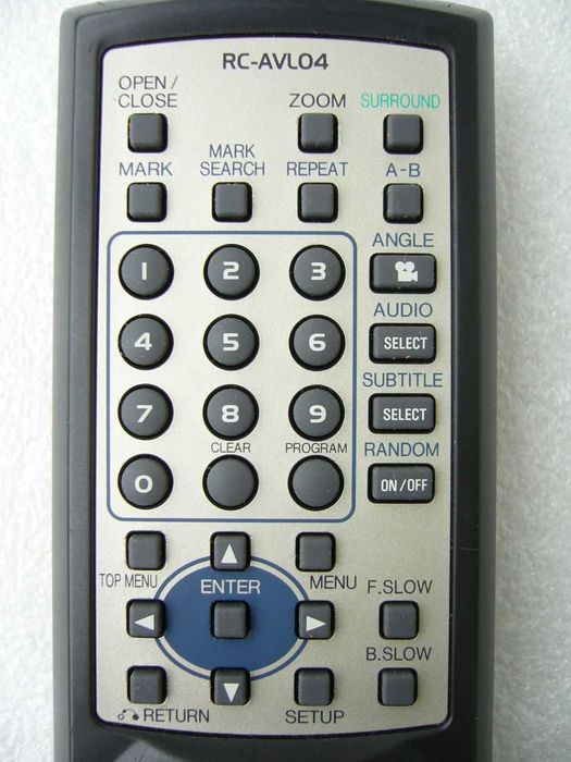 Pilot Aiwa RC-AVL04 do DVD
