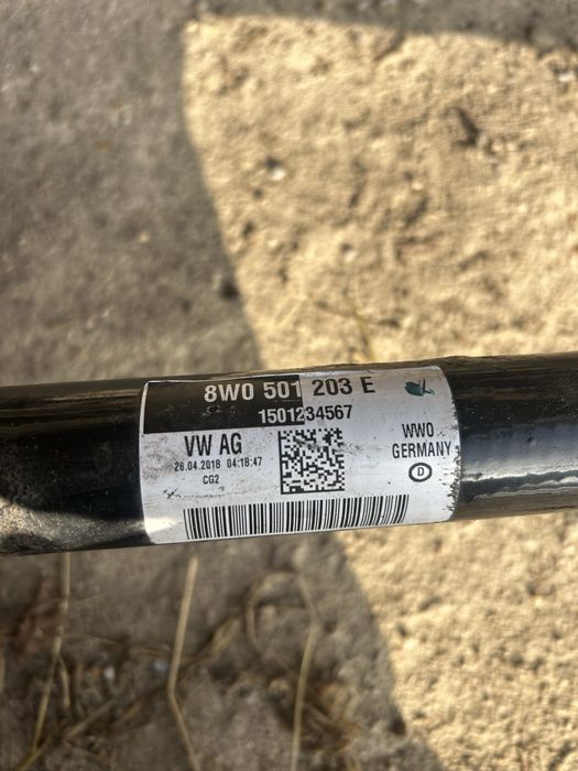 Tylny Napęd, Dyfer, Półosie Audi s5 Coupe 2018r