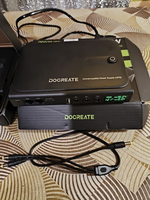 UPS ДБЖ для роутера, камери 36Вт Docreate DC1036L