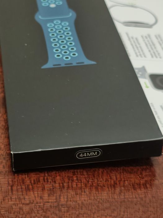 Bracelete Original Apple Watch Nike (Midnight Turquoise) - Como Nova / Full Set