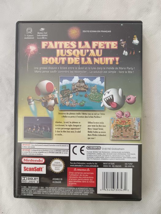 Mario Party 6 [Nintendo Gamecube, 2005] 100% Complete - French
