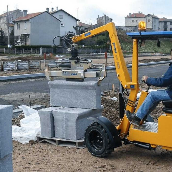 Chwytak hydrauliczny do krawężników PROBST VZ-HS-50150