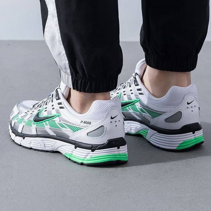 Кросівки Nike P6000 White Green Взуття Найк Кроссовки Топ Постачальник