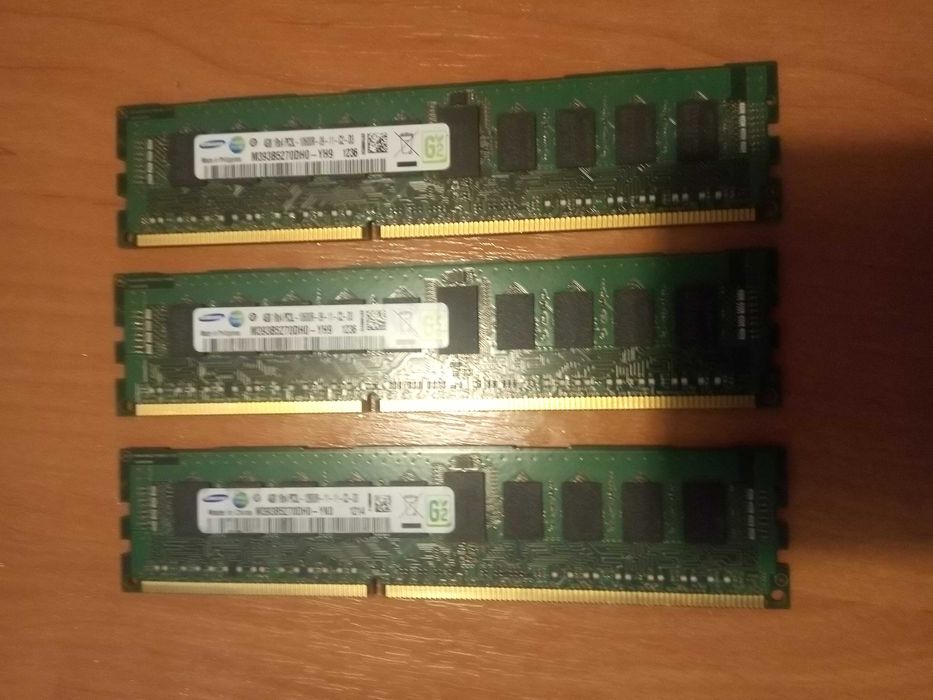 Серверна   пам'ять DDR3   Samsung 4GB 1Rx4 PC3L-10600R