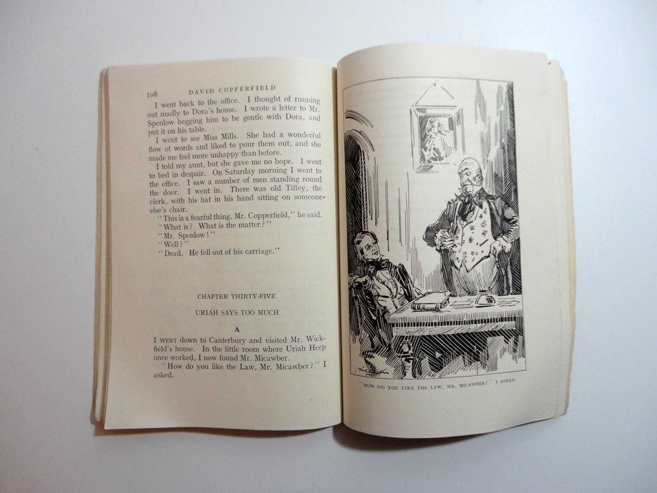 "David Copperfield" (Charles Dickens) in English