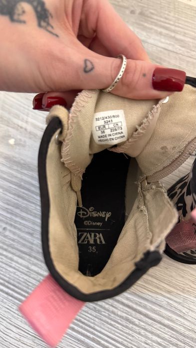 Обувь ботинки  Кеды на девочку от Zara