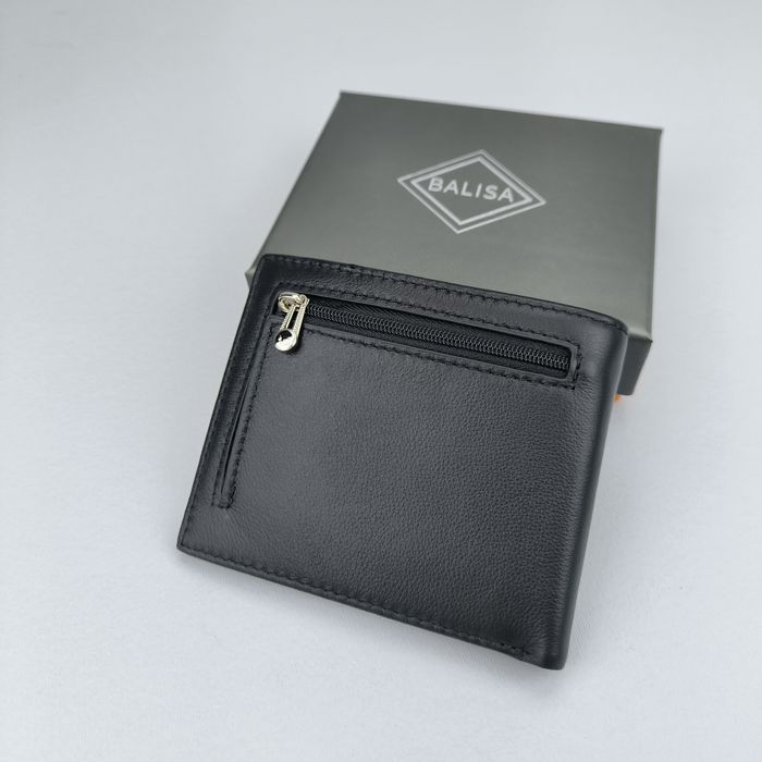 Гаманець чоловічий Balisa шкіряний кошелек мужской кожаный маленький