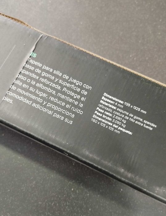 Tapete Gaming Cadeira Alpha Gamer Decan Extended TSW