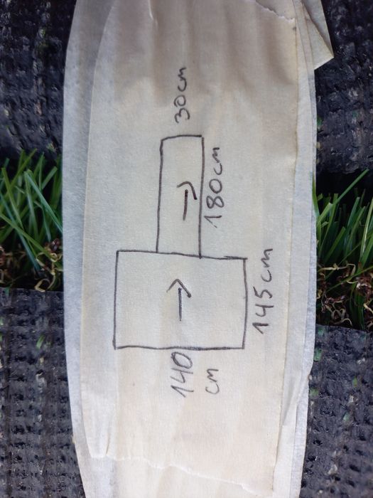 Relva sintetica 4cm da melhor qualidade