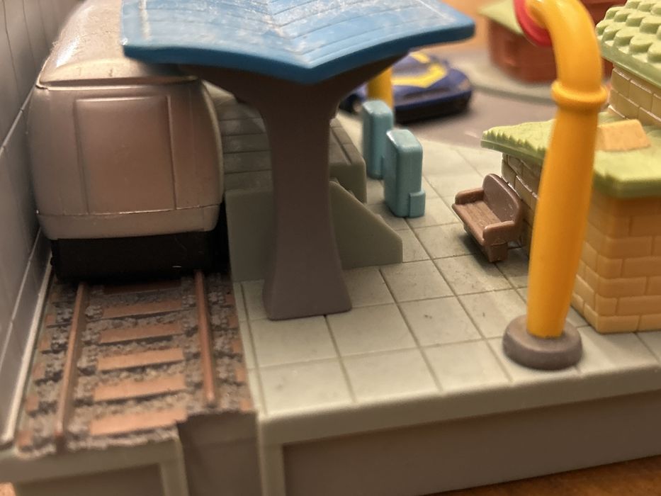 Simple wishes maquete cidade miniatura comboio carrinhos pista