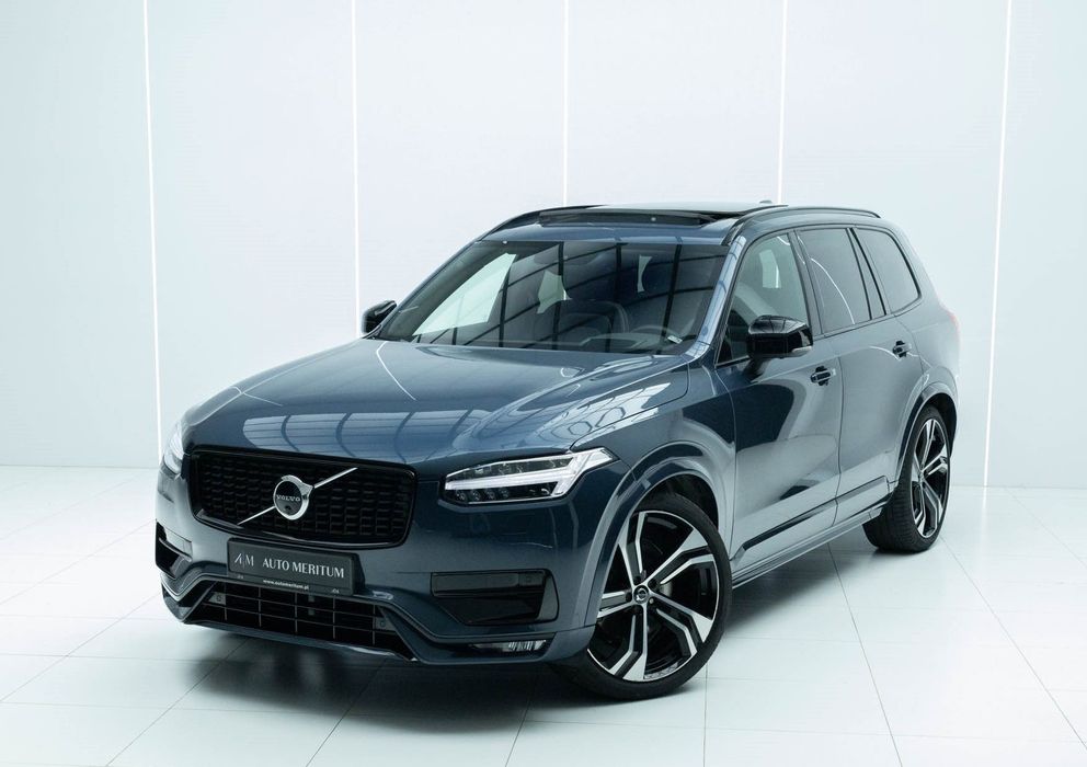 Volvo XC 90 LEASING FV23% R-Des B5 D 235KM 4x4 - H&K, Pneumatyk, Pano, Kamera, 7os