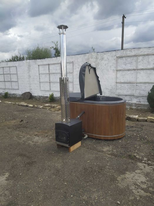 Чан на дрова Мобільний чан Купіль з підігрівом Басейн