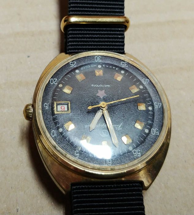 Классические, командирские часы калибра 2234 (стоп-секунда)