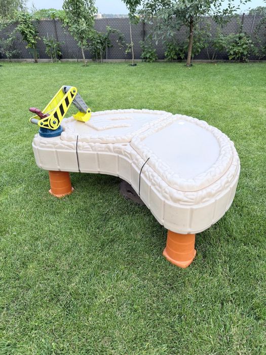 Piaskownica Little Tikes plac budowy z parasolem