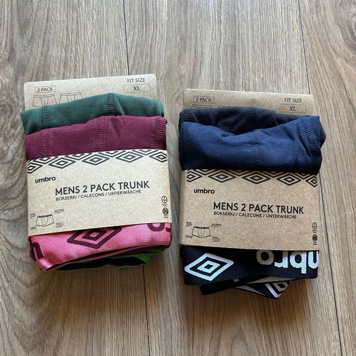 UMBRO bokserki XL 4 sztuk 2x 2-pack