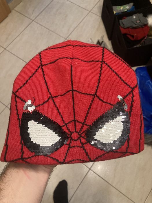 czapka dziecieca 3-4 latka spiderman