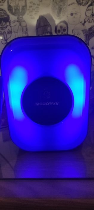 Coluna Wireless Portátil Mf1101 MODORWY Preto