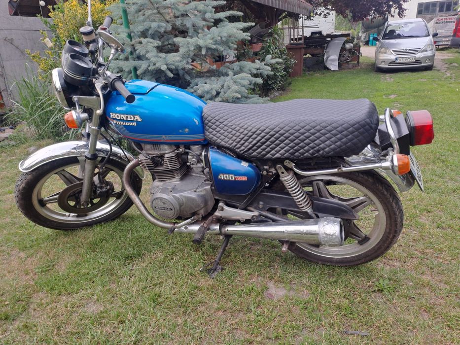 Honda Cb 400 twin.  Klasyk