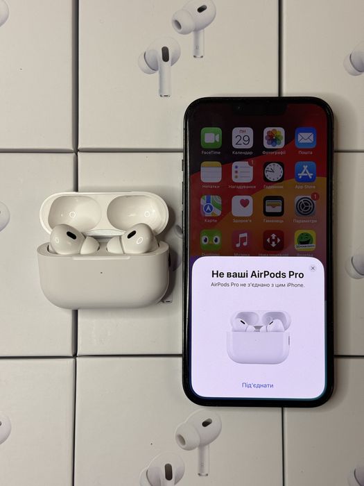Навушники Apple Airpods Pro 2 з шумоподавленням