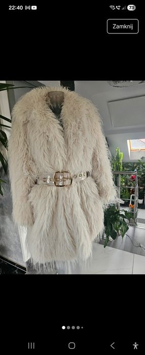 Nowe piekne futro Zara.