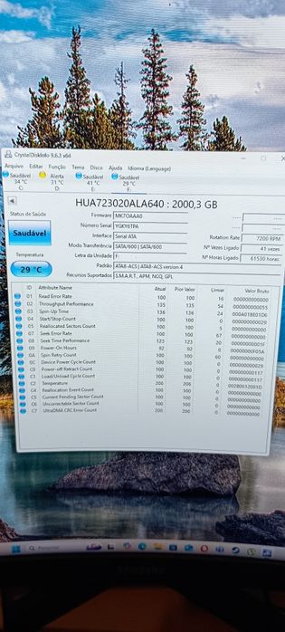 HDD HGST 2TB, 7200 rpm64729496043137122