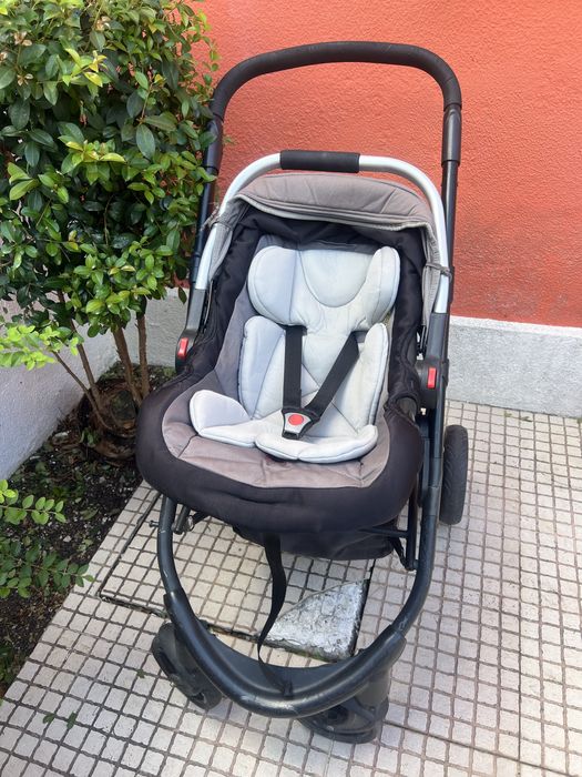 Carrinho bebé Pierre Cardin - ovo e estrutura rodas