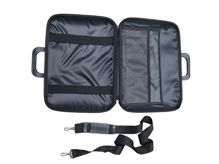 Torba aktówka na laptop 15,6 cali granatowa