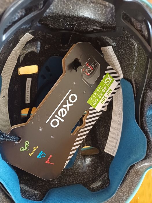 Kask rowerowy 52-55 cm dziecięcy