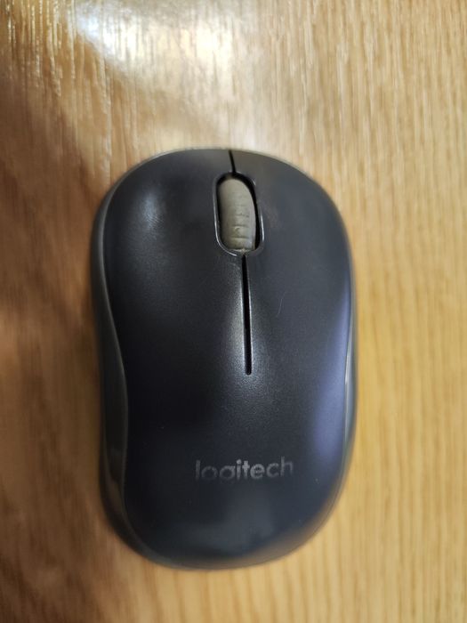 Бездротова USB Мишка Logitech M185 Мышка беспроводная swift grey