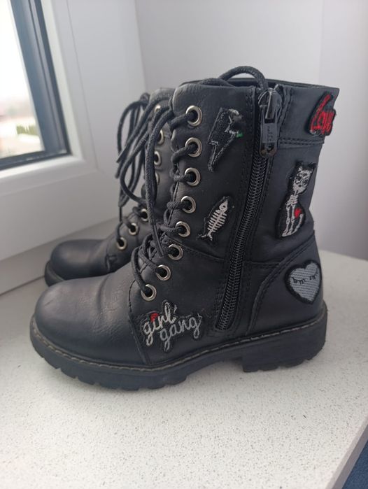 Buty zimowe ocieplane Nelli blu rozmiar 31 stan jak na zdjęciach