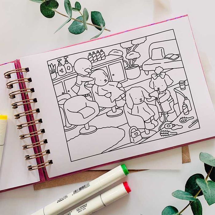 Livrinho para Colorir Bobbie Goods