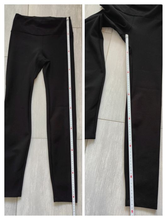 klasyczne czarne kryjące legginsy Calzedonia S
