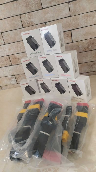 ‼️Подовжувач в комплекті‼️Автосканер kingbolen Ediag Elite