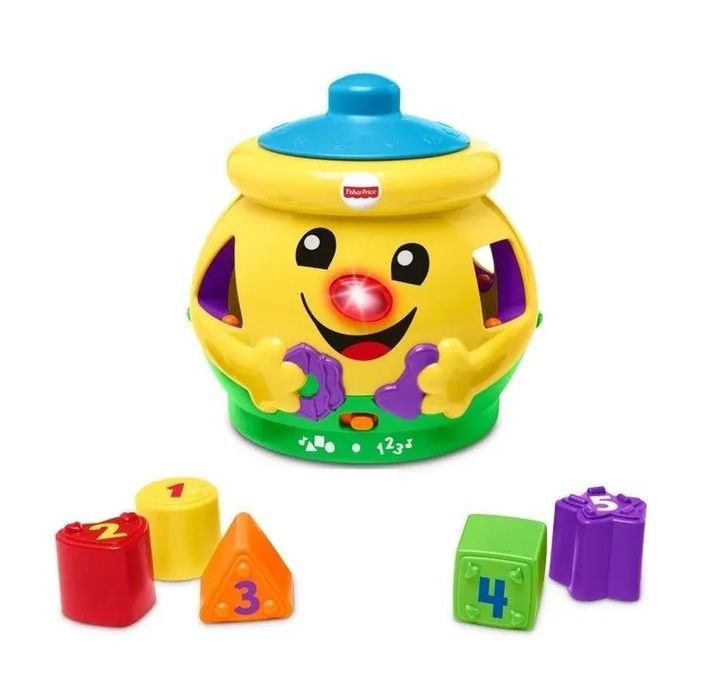 Fisher Price Garnuszek na klocuszek