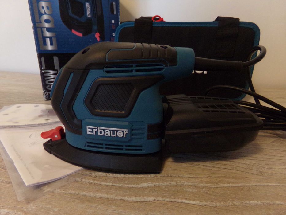 NOWA szlifierka oscylacyjna Erbauer EDLS160 żelazko delta