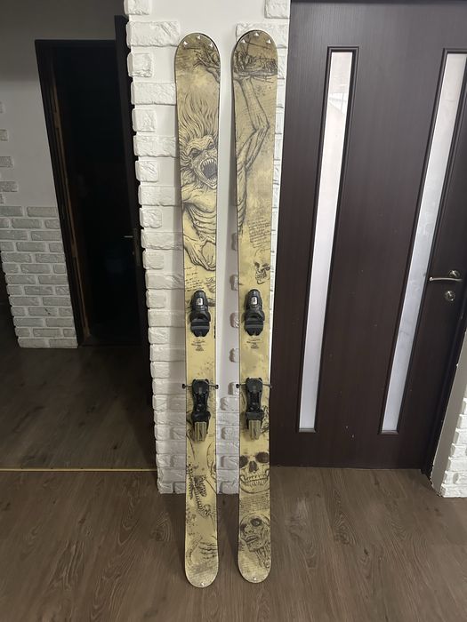 Лижи фрірайд, твін тіп, парковие