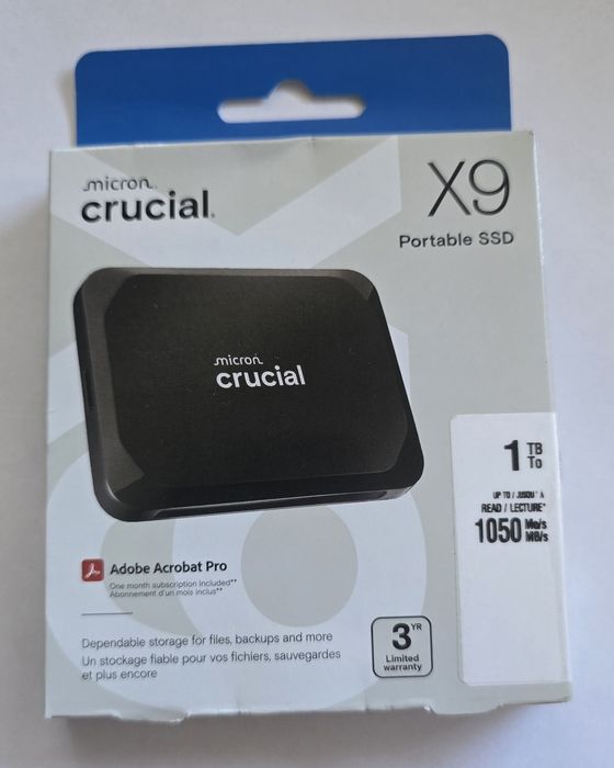 SSD Crucial Micron X9 1Tb
