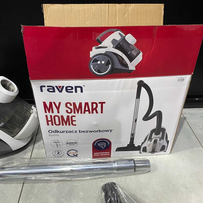 Odkurzacz Raven EO009 | Używany | Pełen zestaw + karton