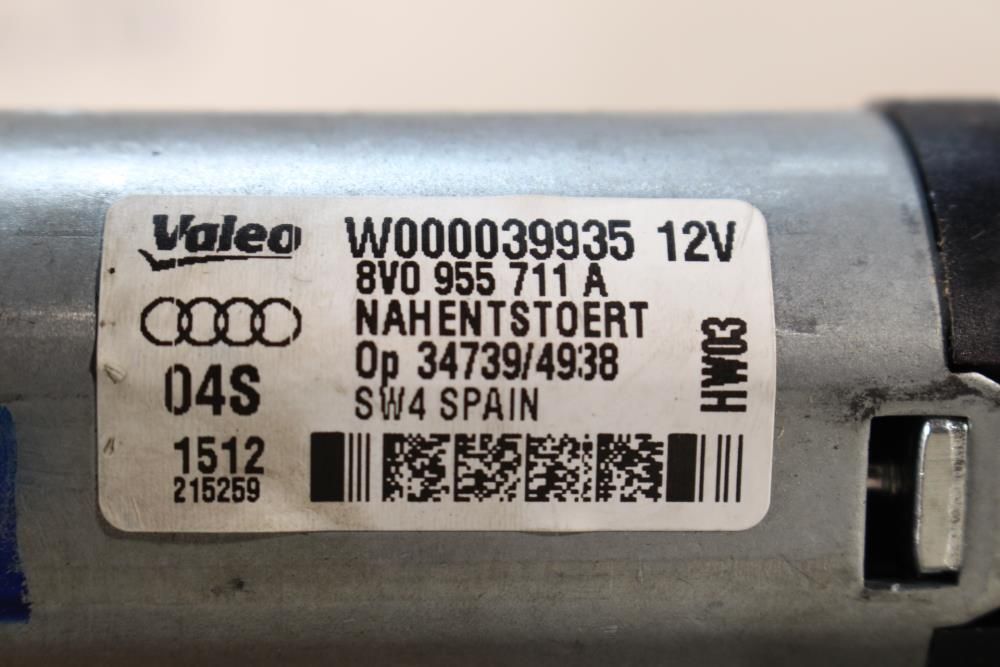 Motor limpa vidros trás AUDI A3 (8V1, 8VK)