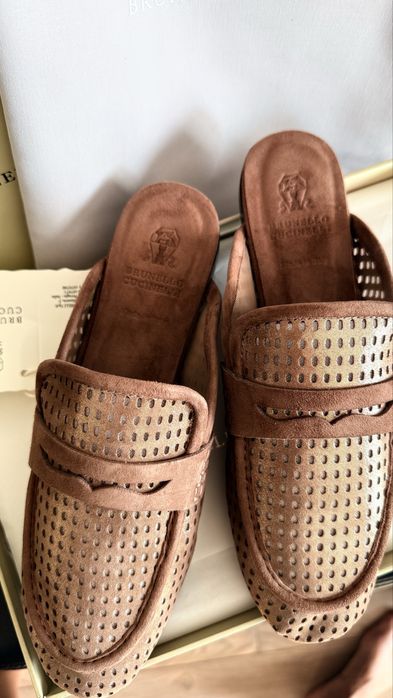 Nowe klapki Brunello Cucinelli